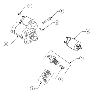 Electric Start Diagram and Parts List for GT2544 K015-Before-13A2D7L710 Cub Cadet Lawn Tractor